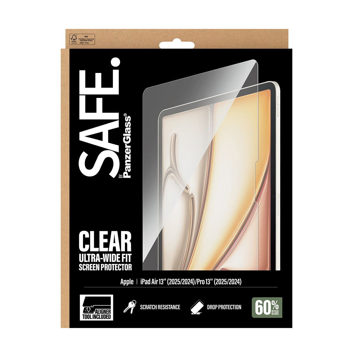 SAFE. by PanzerGlass® Displayschutz iPad Air 13